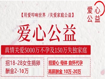 兰坪捐卵助孕生子 爱心志愿者招募